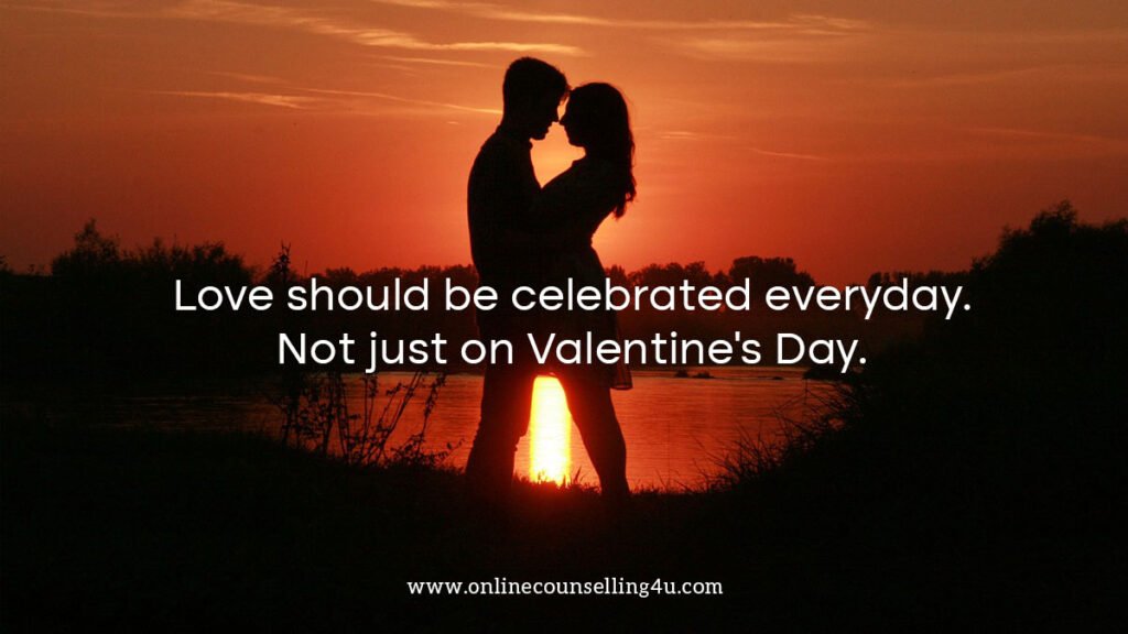 Love should be celebrated everyday. Not just on Valentine’s Day.