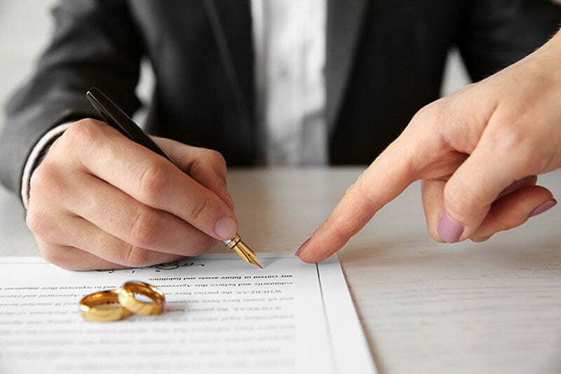 Have A Prenuptial Agreement for divorce