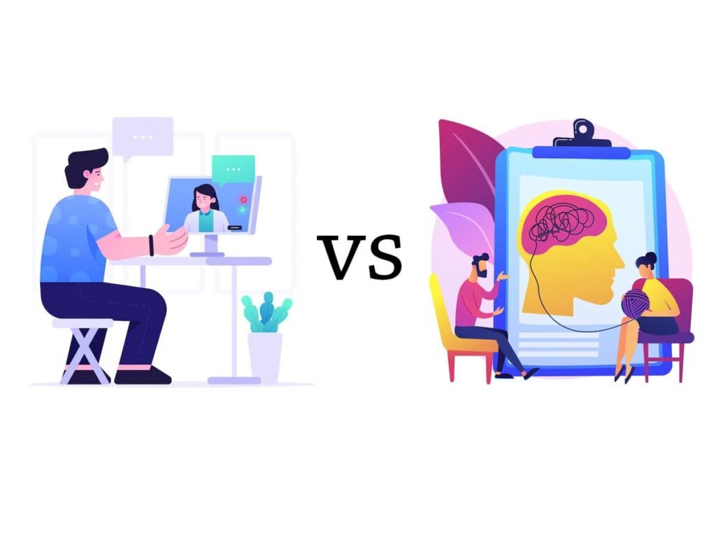 Online Counselling vs In-Person Counselling