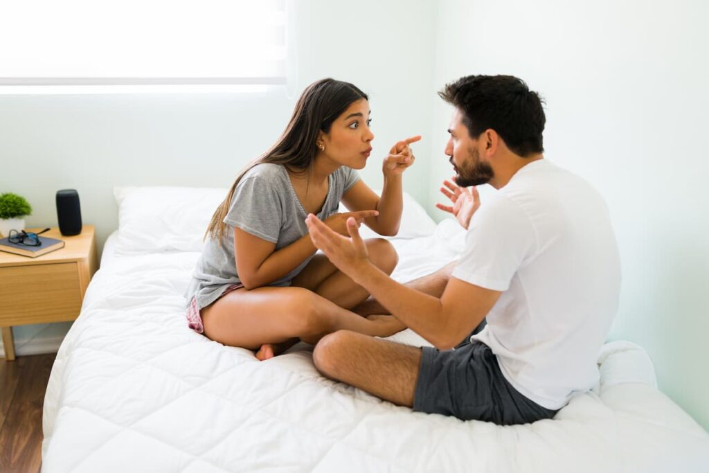 What do you think fighting in a relationship refers to