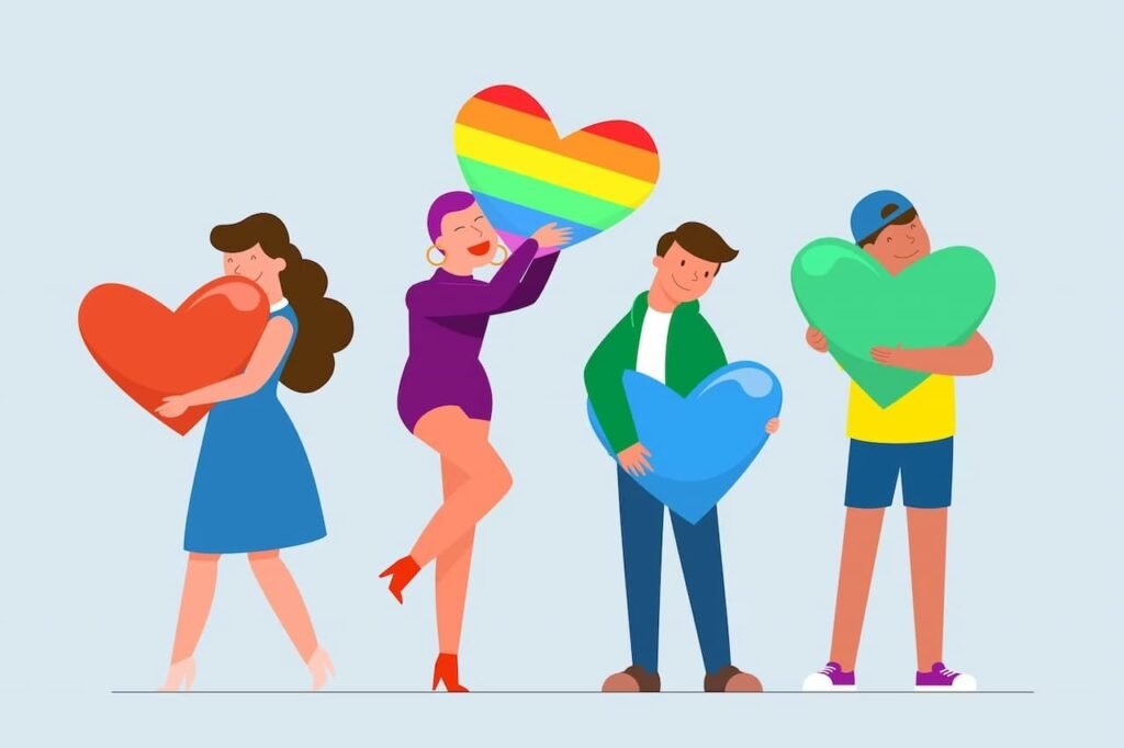 Embracing the Vibrant Colours of the LGBTQ+ Community 4 Each letter in the acronym represents a distinct aspect of the community