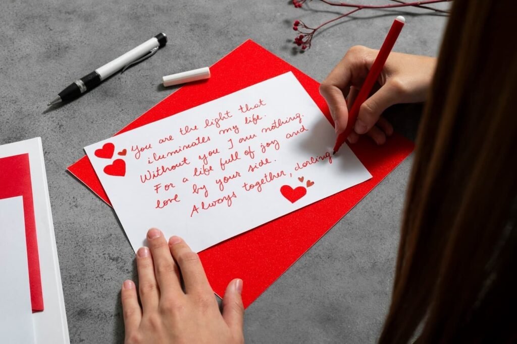 10 Expert Tips For Valentine's Day Celebration 4 Write a Heartfelt Letter For Valentine’s Day Celebration